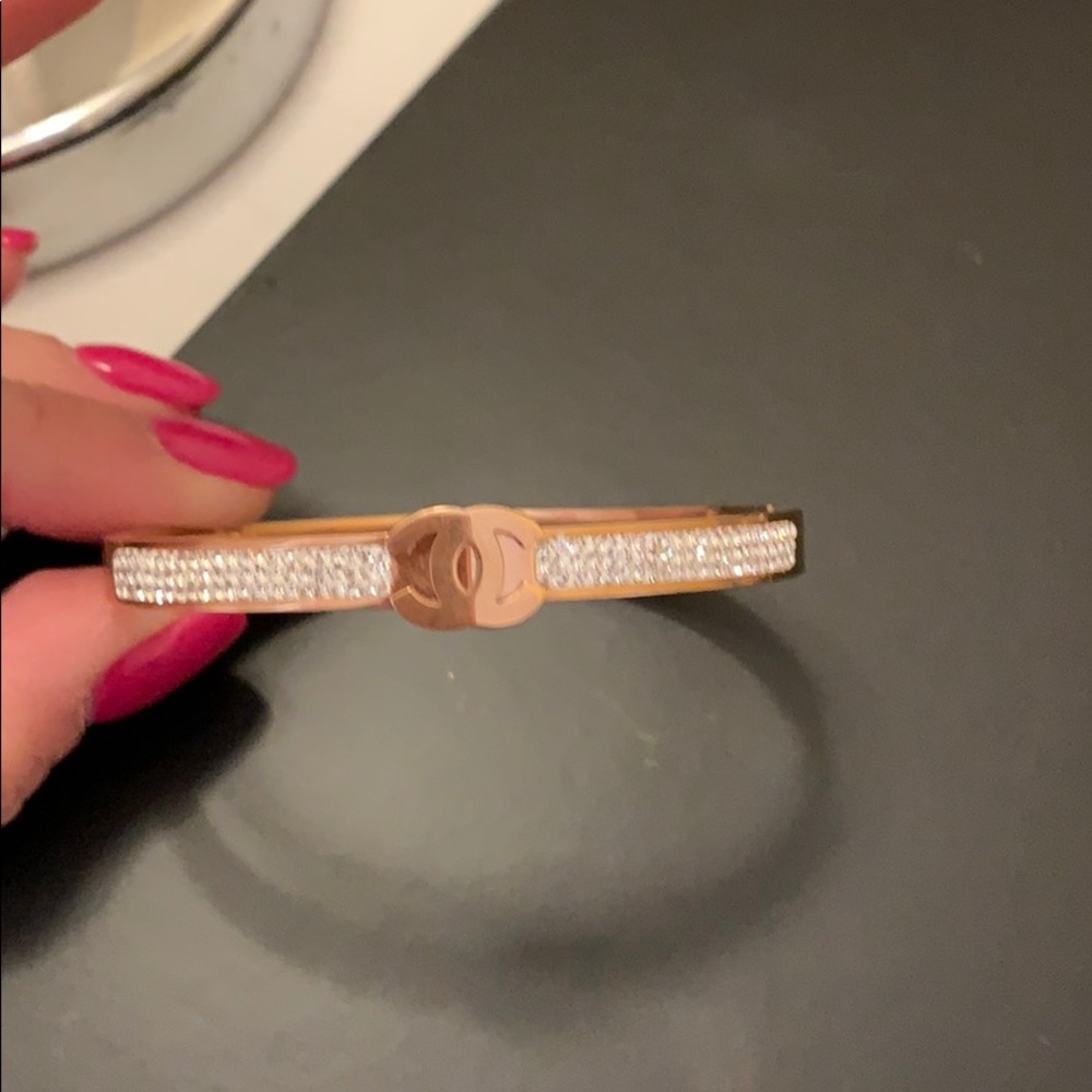 FUN FASHION ROSE GOLD BRACELETS! STAINLESS STEAL - Picture 5 of 8
